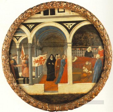  Plato Obras - Placa de Natividad Berlín Tondo Cristiano Quattrocento Renacimiento Masaccio
